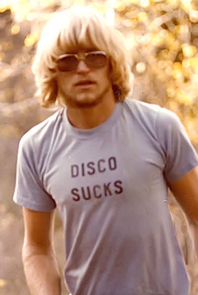 Nicht alle waren mit dem Disco-Look einverstanden.