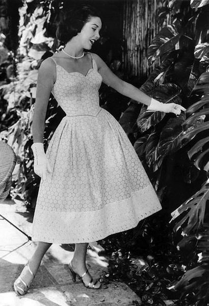 Jahren '50 Kleid